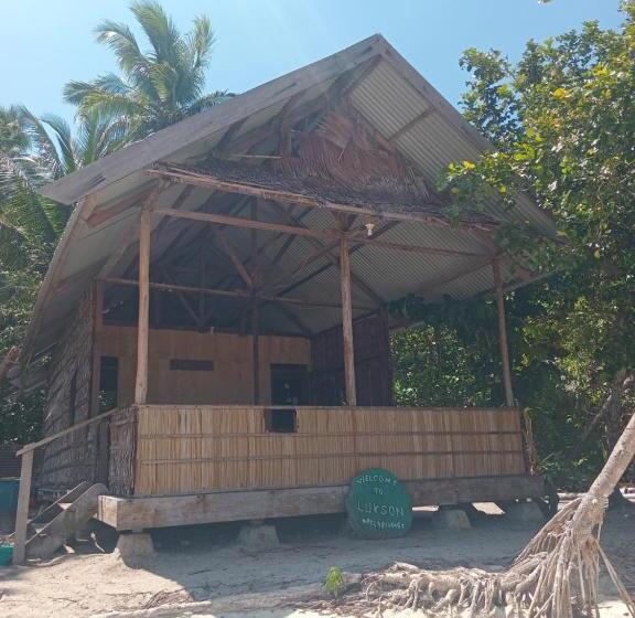 غرفة ديلوكس مطلّة علي البحر مزوَّدة بشُرفة, Lukson Homestay