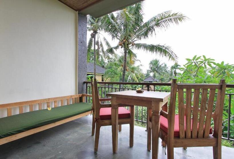 חדר דחוקס עם מיטת קינג, Belvilla Serene Hideaway Resort Monkey Forest