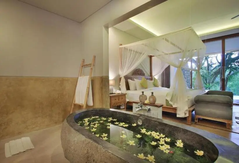 Villa 1 Makuuhuone, Belvilla Serene Hideaway Resort Monkey Forest