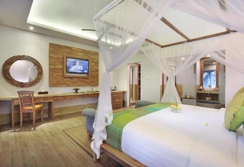 Villa 1 Makuuhuone, Belvilla Serene Hideaway Resort Monkey Forest