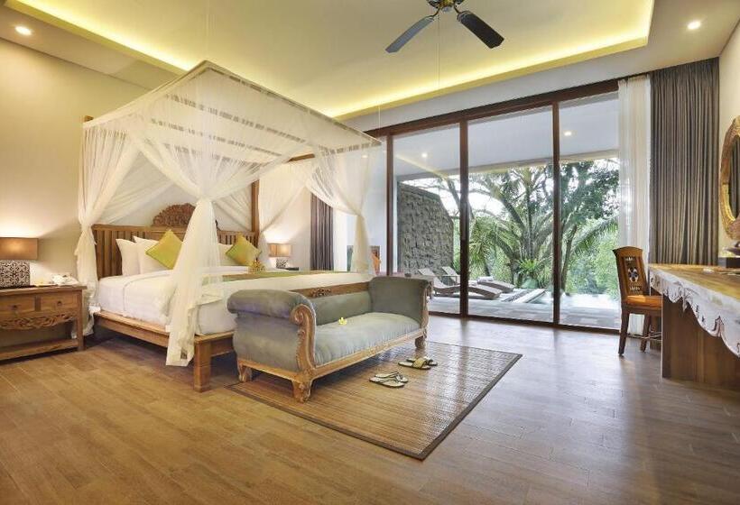 וילה בת חדר שינה 1, Belvilla Serene Hideaway Resort Monkey Forest