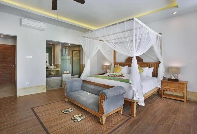 Villa 1 Makuuhuone, Belvilla Serene Hideaway Resort Monkey Forest