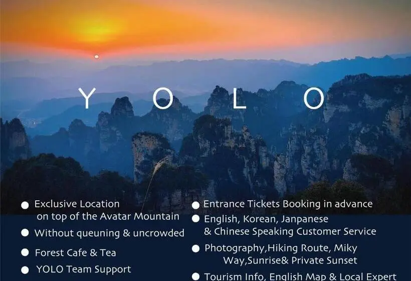 スタンダードルーム, Zhangjiajie Yolo Resort  Within Zhangjiajie National Forest Park