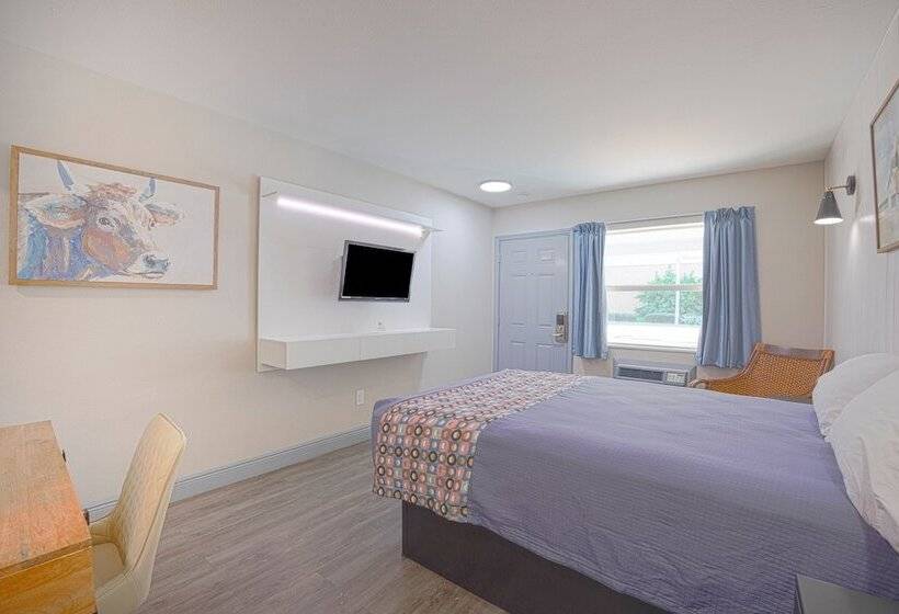 חדר סטנדרט, מיטה זוגית, מותאם לאדם עם מוגבלויות, Budget Motel  Titusville