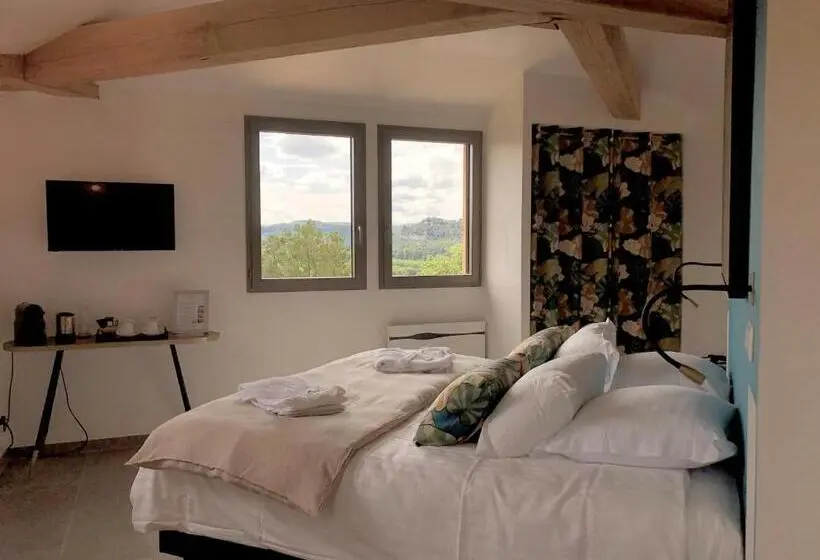 Standard-huone King-vuode, Les Hauts De Gageac Maison D Hôtes De Charme