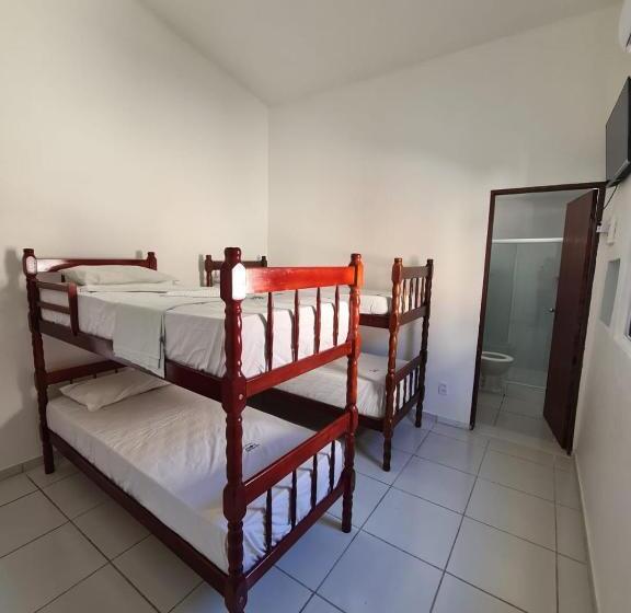 חדר סטנדרט לארבעה, Pousada Marinha Do Ceu