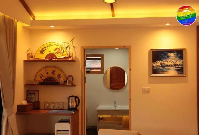 Standard-huone Järvinäkymä, Hedreung Banrakthai Homestay And Camping