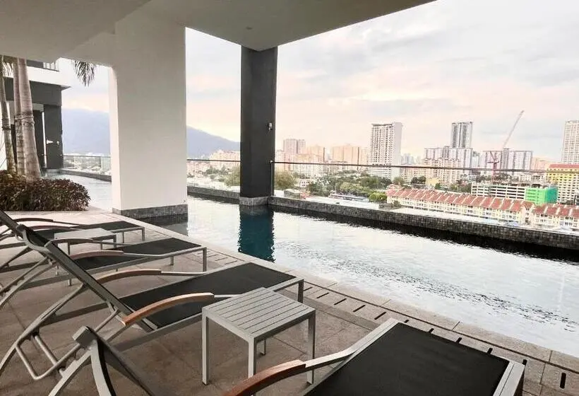 １ベッドルームアパートメント, Urban Suites @jelutong Georgetown