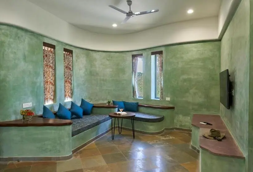 Huvila, 1 makuuhuone ja uima-allas, J Wild A Private Pool Villa Resort, Jawai
