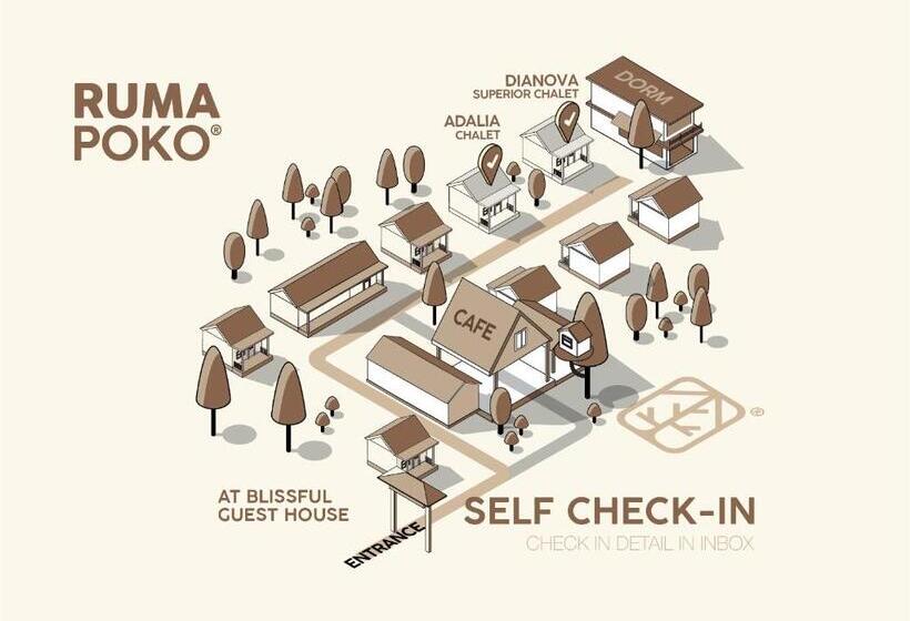 בקתת חדר, Rumapoko Guesthouse