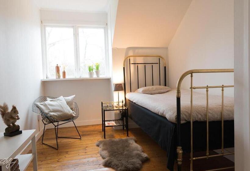 غرفة فردية  مطلة على الحديقة, Bolmen Bed   Vandrarhem