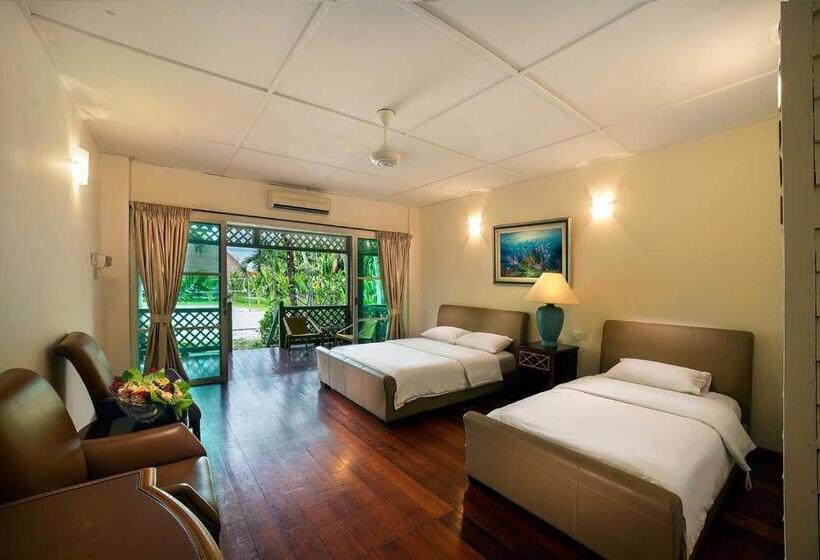 חדר סטנדרט עם מרפסת, Rawa Island Resort