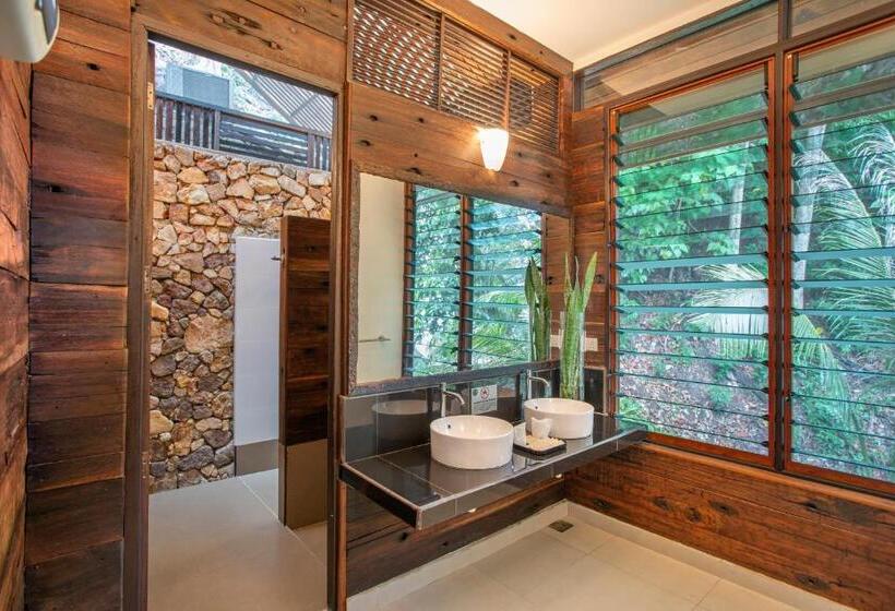 וילת חדר שינה 1 עם נוף לים, Rawa Island Resort