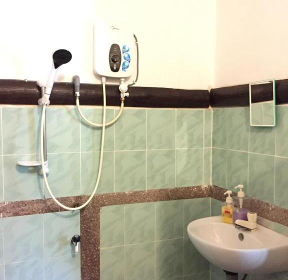 اتاق استاندارد با چشم‌انداز باغ, Sepat Village House By The Beach