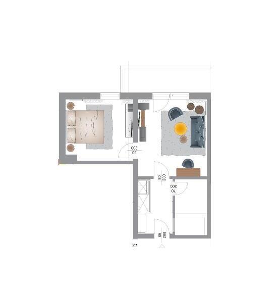 Люкс Deluxe Кровать Кинг, & Appartements Tiroler Buam