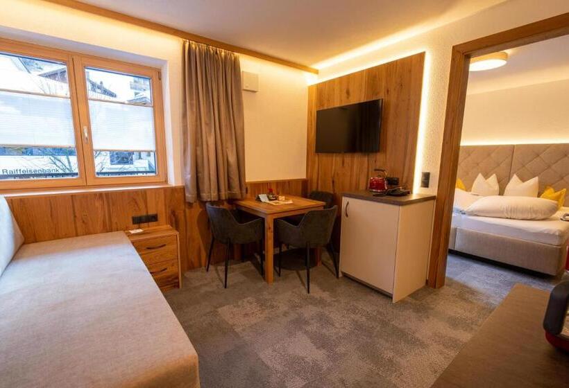 شقة غرفة نوم واحدة مزودة بشُرفة, Alpenresidenz Trisanna