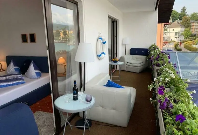 اتاق استاندارد, Restaurant Veldener Traumschiff Direkt Am See In 2min Im Zentrum