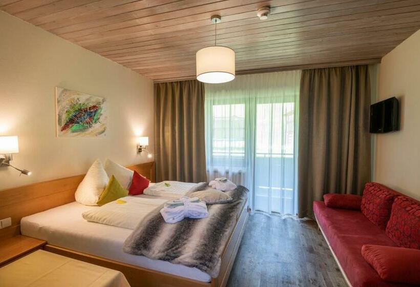 标准间带阳台, Natur & Familienhotel Der Stieglerhof