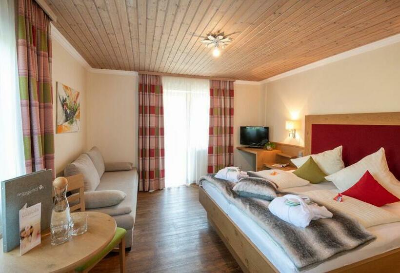 标准间带阳台, Natur & Familienhotel Der Stieglerhof