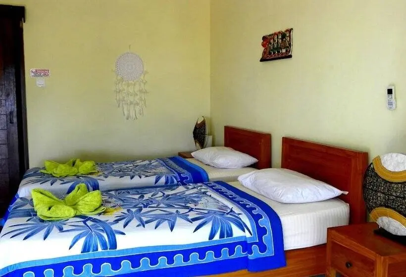اتاق استاندارد با چشم‌انداز استخر, Jukung Dive Resort Bali Amed