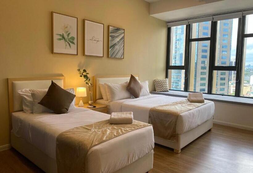 اتاق لوکس سه تخته, Ceylonz Starlight Suites Bukit Bintang