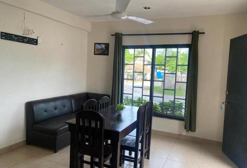 ２ベッドルームアパートメント, Luna Turquesa Bacalar  Free Kayaks