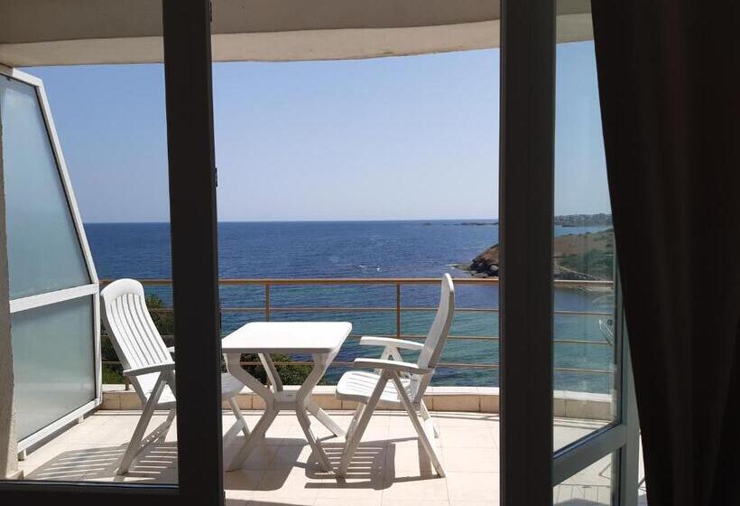 דירת דלוקס חדר שינה 1 עם נוף לים, Aparthotel Romance