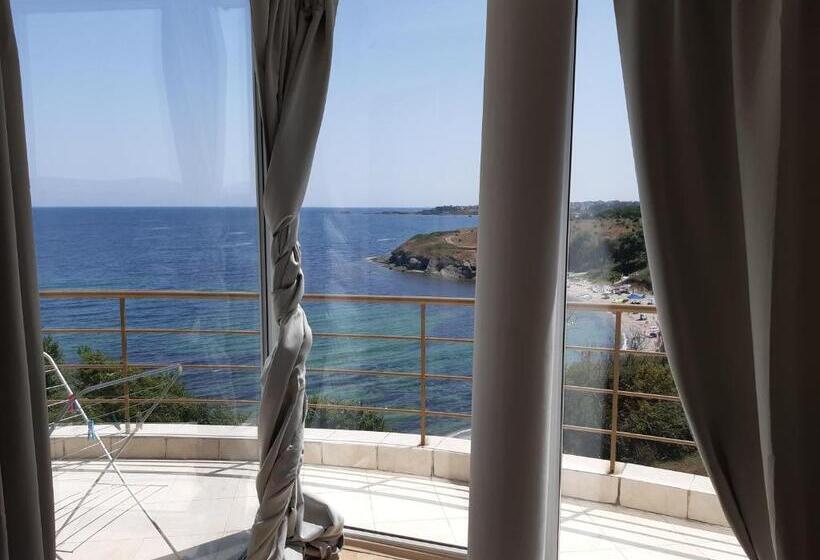 דירת דלוקס חדר שינה 1 עם נוף לים, Aparthotel Romance