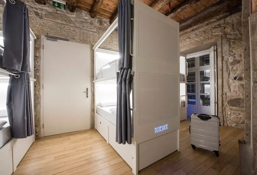تختخواب در اتاق مشترک, Bluesock Hostels Porto