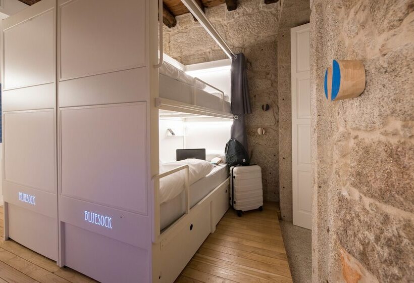 تختخواب در اتاق مشترک, Bluesock Hostels Porto