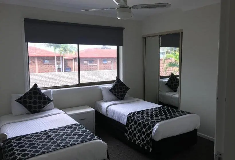 آپارتمان دلوکس 3 خوابه, Coffs Shearwater Motel