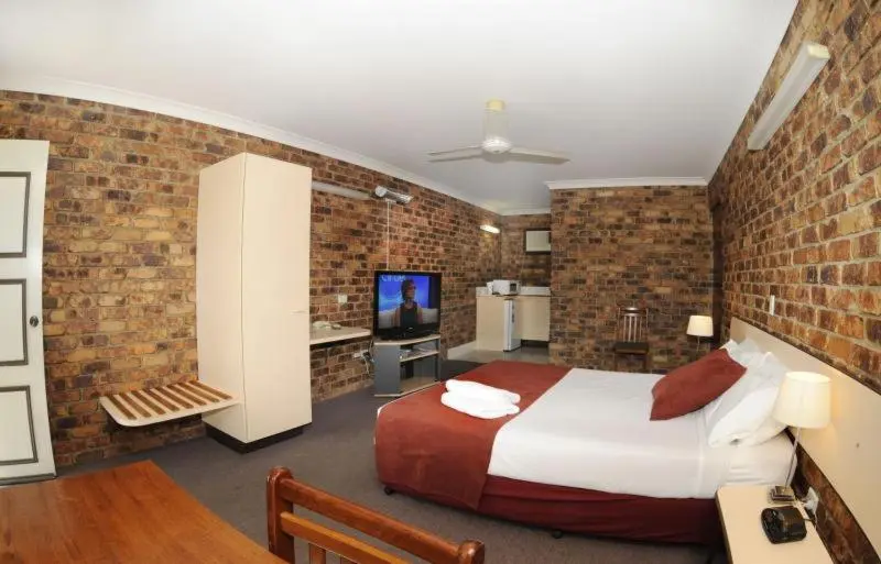 キングサイズベッドのスタンダードルーム, Annalee Motel Beaudesert