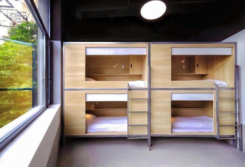 공동 객실, Weflow Youth Hostel   Shanghai People S Square Jing An Joy City