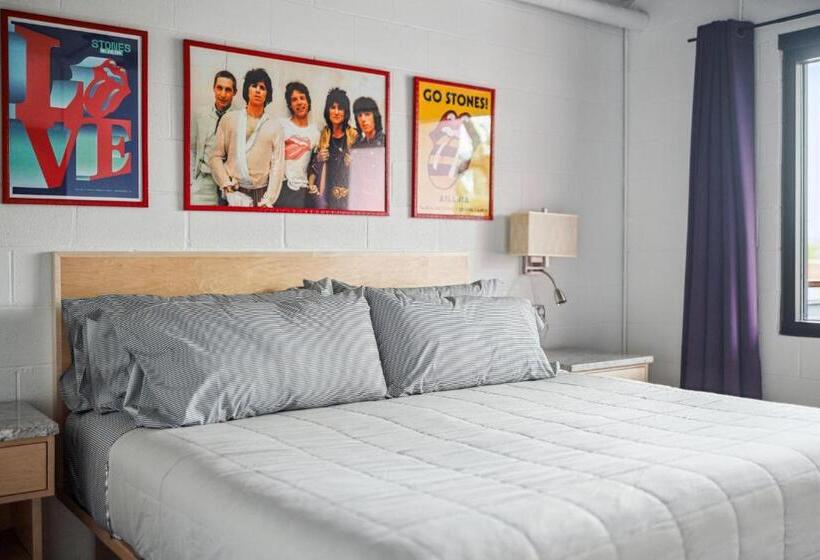 Estúdio standart Cama King, Boutique Vera Hotel In The Heart Of Folly Beach