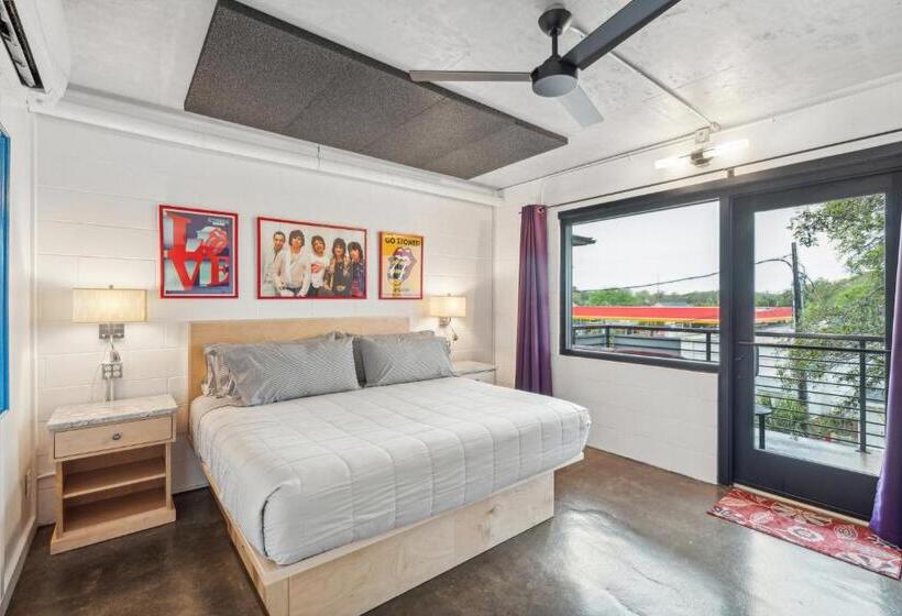 إستوديو قياسى سرير كينج, Boutique Vera Hotel In The Heart Of Folly Beach