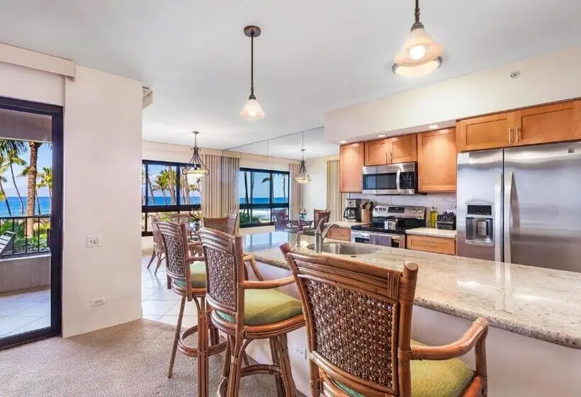 サイドオーシャンビューの2ベッドルームデラックスアパート, The Kaanapali Alii By Maui Resort Rentals