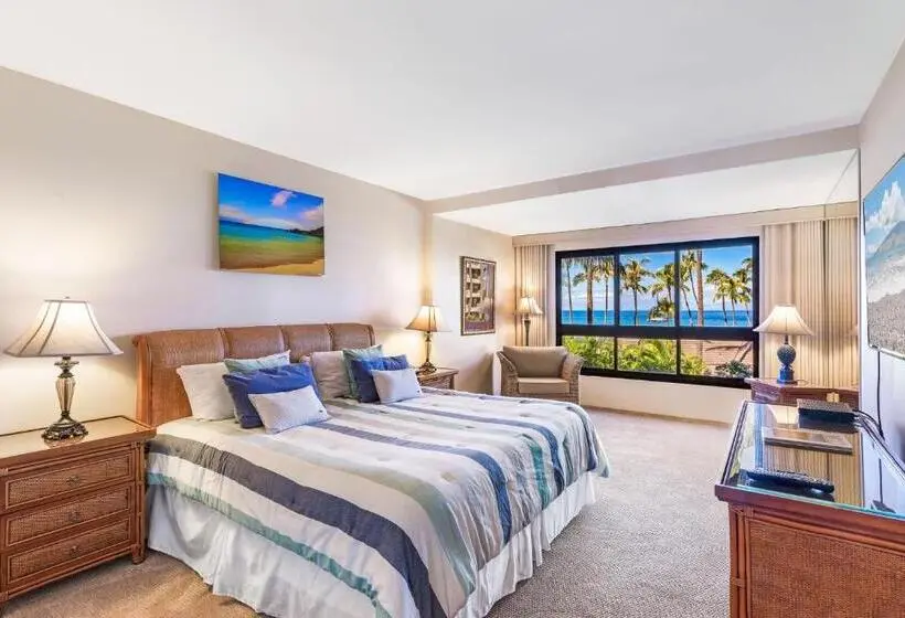サイドオーシャンビューの2ベッドルームデラックスアパート, The Kaanapali Alii By Maui Resort Rentals