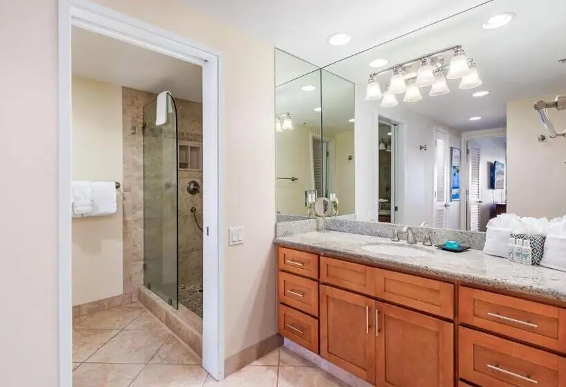 サイドオーシャンビューの2ベッドルームデラックスアパート, The Kaanapali Alii By Maui Resort Rentals