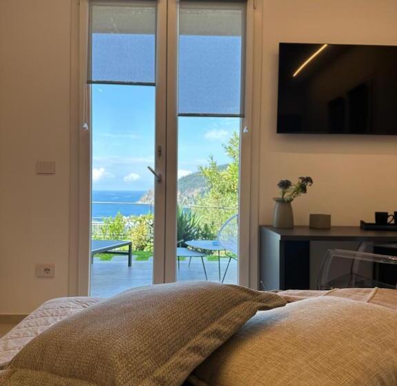 غرفة ديلوكس مطلّة علي البحر, B&b Perla Sul Mare