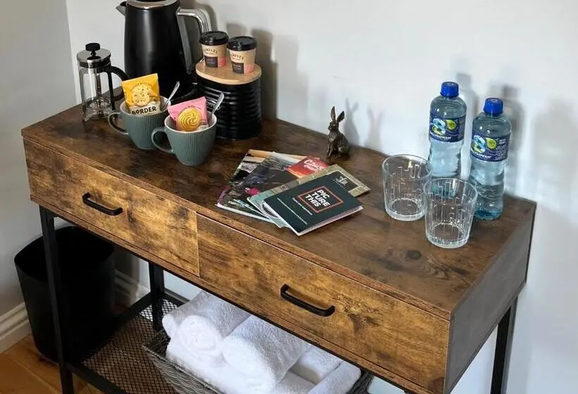キングサイズベッドのデラックスルーム, Carnbore House Bnb