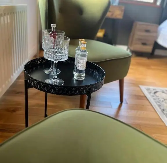 キングサイズベッドのスタンダードルーム, Carnbore House Bnb