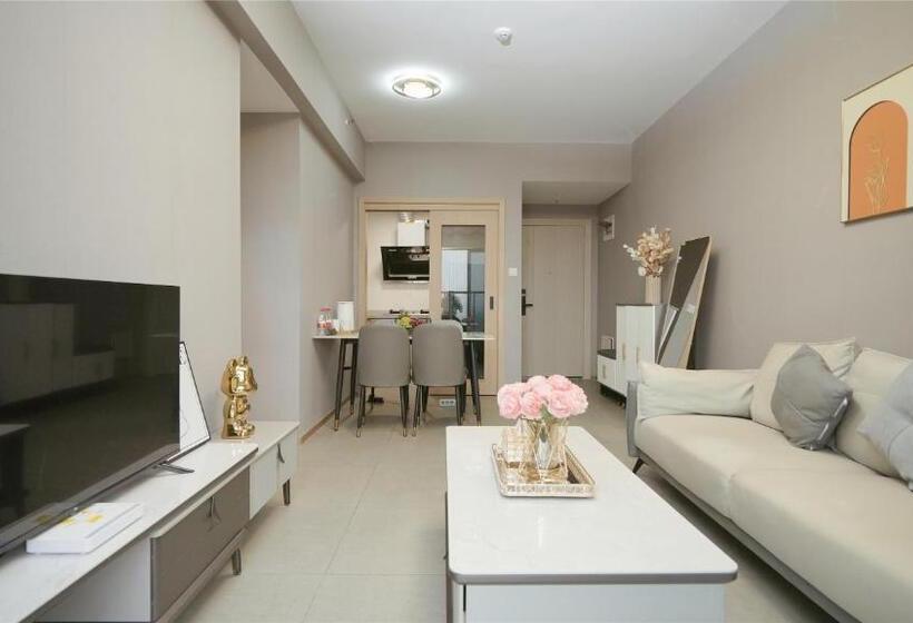 3 Yatak Odalı Daire, Serveyou International Apartment Hotel   Free Airport Pickup & Free Canton Fair Shuttle & Paid City