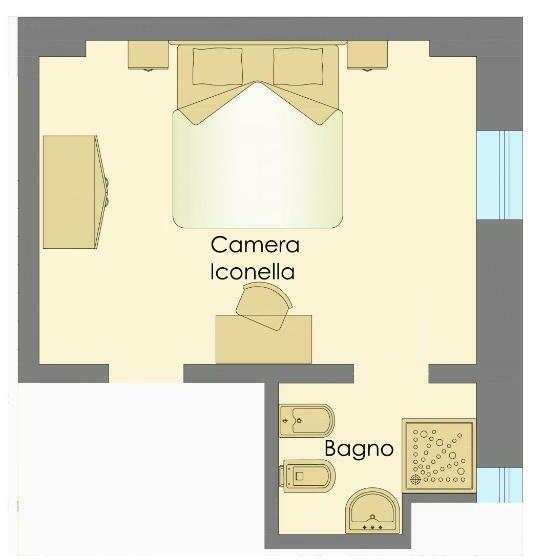 スタンダードルーム, B&b Corte Regina Esther