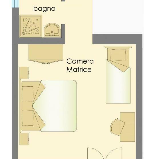 スタンダードルーム, B&b Corte Regina Esther