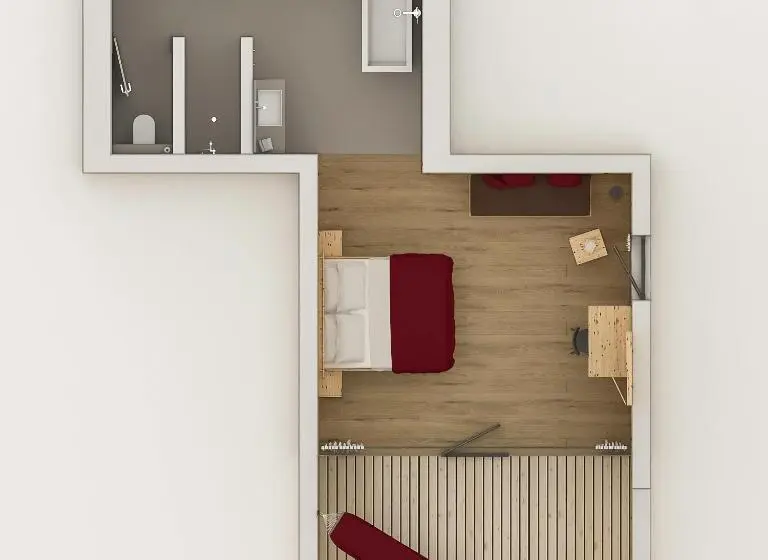 Deluxe-huone Parveke, Bio Hotel Panorama