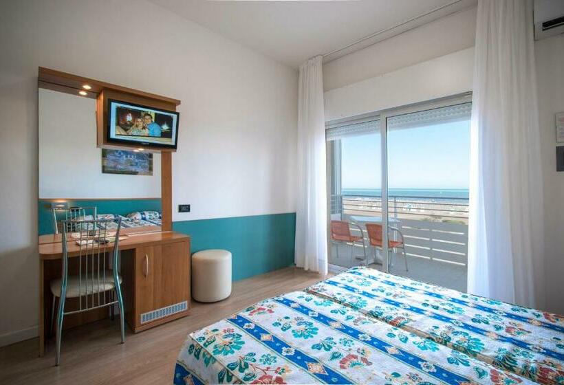 Standardzimmer mit Meerblick & Balkon, Continental