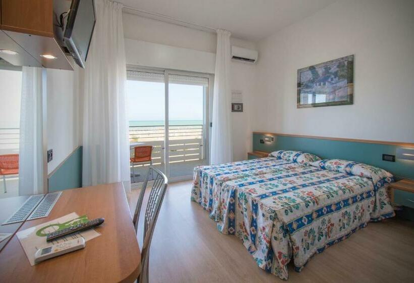 Standardzimmer mit Meerblick & Balkon, Continental