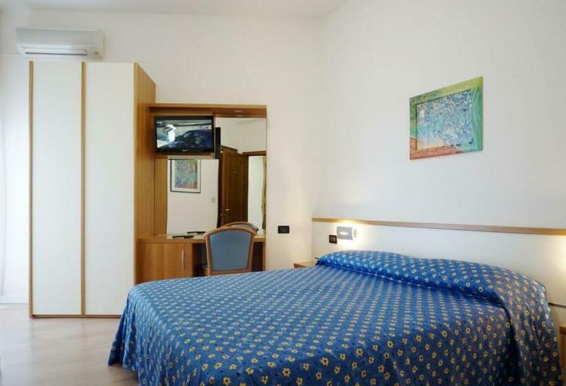 Standardzimmer seitl. Meerblick mit Balkon, Continental