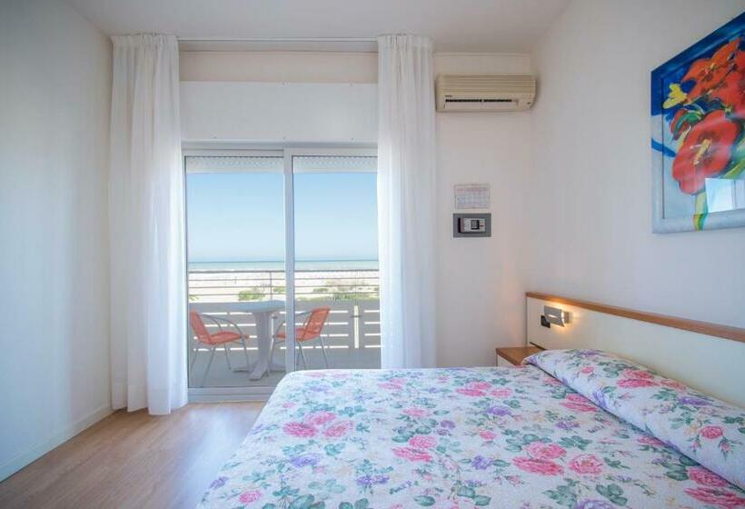 Standardzimmer mit Meerblick & Balkon, Continental