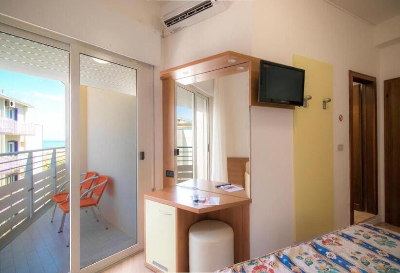 Familienzimmer seitl. Meerblick, Continental